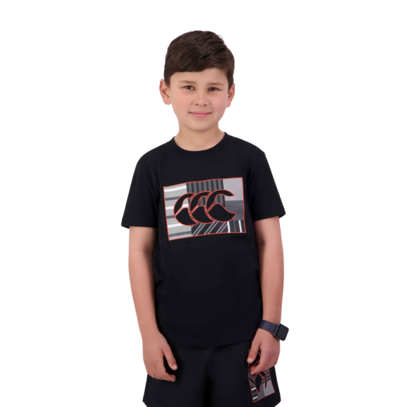 TEE shirt enfant CANTERBURY CCC noir