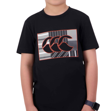 T-shirt enfant Canterbury CCC noir | Rugby Approved Perpignan
