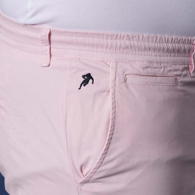 Bermuda chino rose Ruckfield Essentiel | Rugby Approved Perpignan