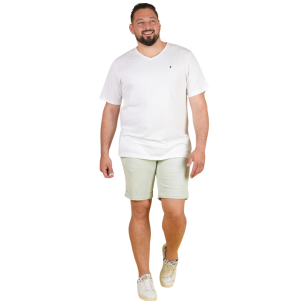 Bermuda chino vert d'eau Ruckfield Essentiel | Rugby Approved Perpignan