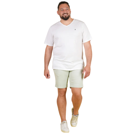 Bermuda chino vert d'eau Ruckfield Essentiel | Rugby Approved Perpignan