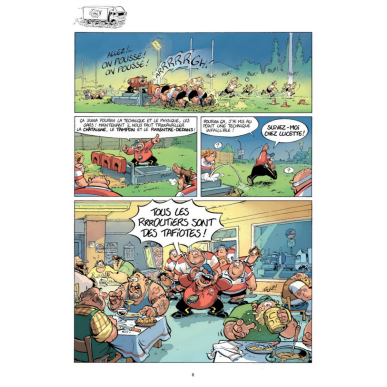 BD Les Rugbymen "On va leur en mettre plein les yeux" Tome 1