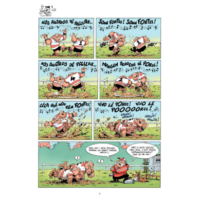 BD Les Rugbymen "Si on gagne pas, on a perdu !" Tome 2