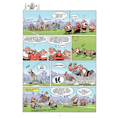 BD Les Rugbymen "Si on gagne pas, on a perdu !" Tome 2