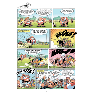 BD Les Rugbymen "Si on gagne pas, on a perdu !" Tome 2