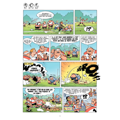 BD Les Rugbymen "Si on gagne pas, on a perdu !" Tome 2