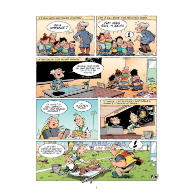 BD Les Rugbymen "On va gagner avec le lard et la manière" Tome 5