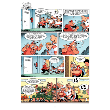 BD Les Rugbymen "Le résultat on s'en fout ! Il faut gagner !" Tome 7