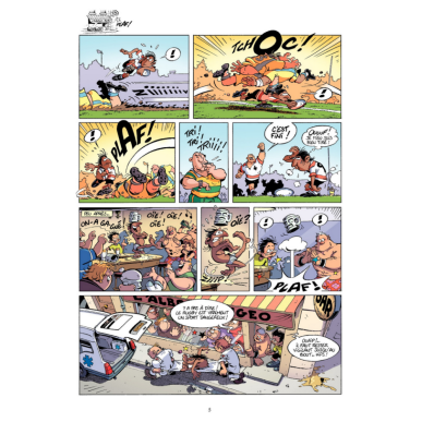 BD Les Rugbymen "En face, ils ont 15 bras et 15 jambes, comme nous !" Tome 8