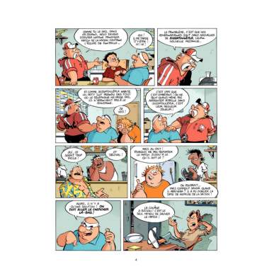 BD Les Rugbymen "Si on gagne, c'est le gâteau sur la cerise !" Tome 9