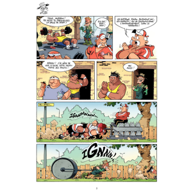 BD Les Rugbymen "On mène, mais gardons les pieds sur la tête !" Tome 11