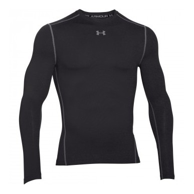 Tee shirt Crew Armour Compression ColdGear® LS Under Armour noir