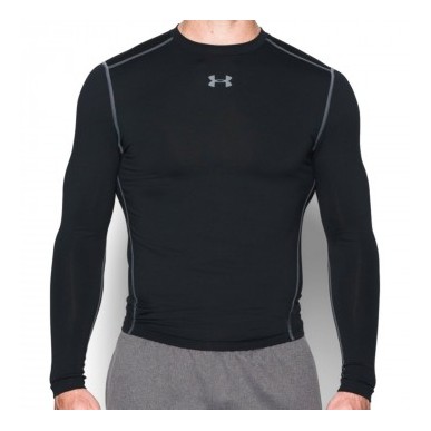 Tee shirt Crew Armour Compression ColdGear® LS Under Armour noir