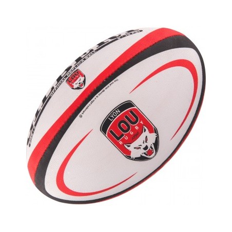 Ballon rugby replica Lyon LOU Gilbert