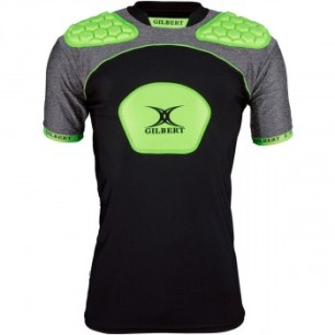 Epauliere rugby Atomic V3 Gilbert noir vert