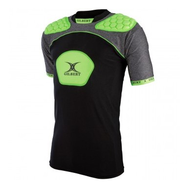 Epauliere rugby Atomic V3 Gilbert noir vert