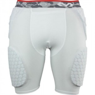 Short de Protection Hexpad Around Mc David blanc